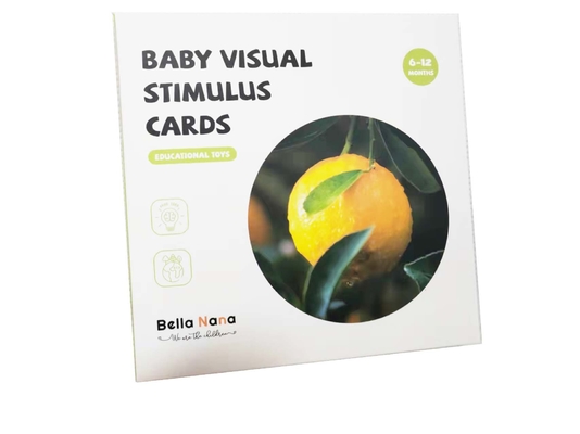 Νεογέννητες οπτικές εγκαταστάσεις Flashcards ζώων καρτών υποκίνησης μωρών Cutomized για 6-12 μήνες