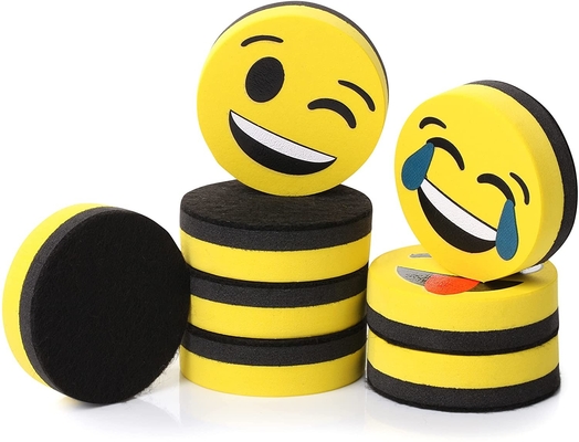 Μαγνητική ξηρά γόμα προσώπου Smiley Emoji χαριτωμένη για τον πίνακα Whitebaord