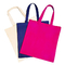 Προσαρμοσμένη Gusset βαμβακιού λογότυπων τσάντα αγορών για το δώρο προώθησης
