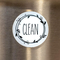 Διπλάσιο που πλαισιώνεται γύρω από τον καθαρό βρώμικο δείκτη σημαδιών μαγνητών πλυντηρίων πιάτων κύκλων