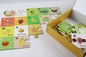 Εκπαιδευτικά παιχνίδια γρίφων τορνευτικών πριονιών φρούτων αλφάβητου πατωμάτων παιδιών