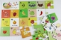 Εκπαιδευτικά παιχνίδια γρίφων τορνευτικών πριονιών φρούτων αλφάβητου πατωμάτων παιδιών